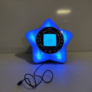 Ecost prekė po grąžinimo VTech – Kidimagic Starlight Violet – Interaktyvus vaikiškas žadintuvas, rad