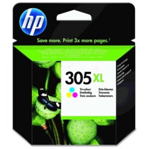 HP 305XL Tri-color (3YM63AE) Rašalinė kasetė, CMY